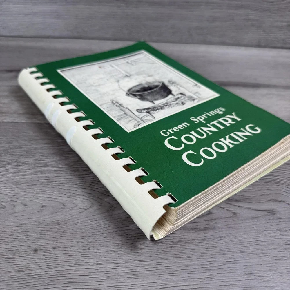Cookbook Green Springs Country Cooking Louisa County Virginia VA 1975 1st Ed
